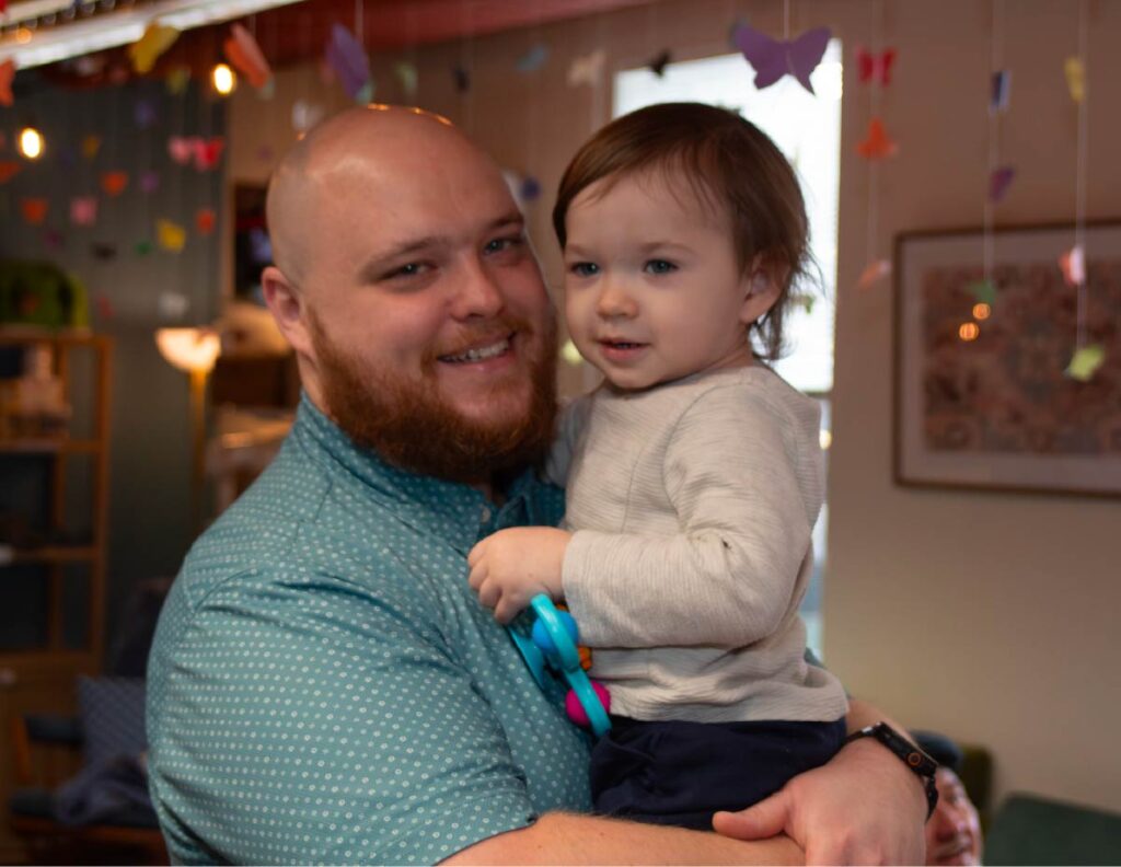 Dad and Baby