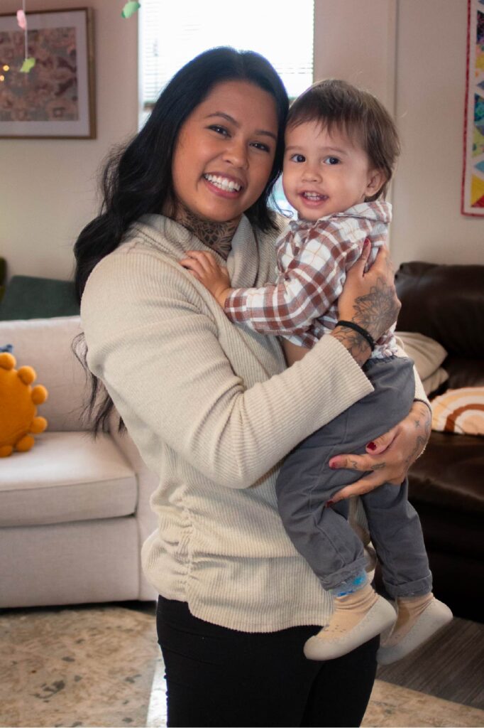 Mom and Toddler
