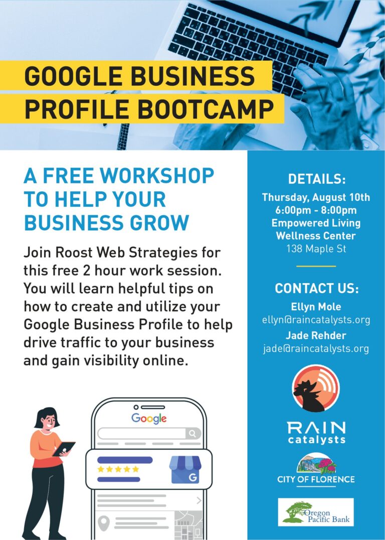 Google Business Profile Bootcamp - A free workshop to help your business grow!