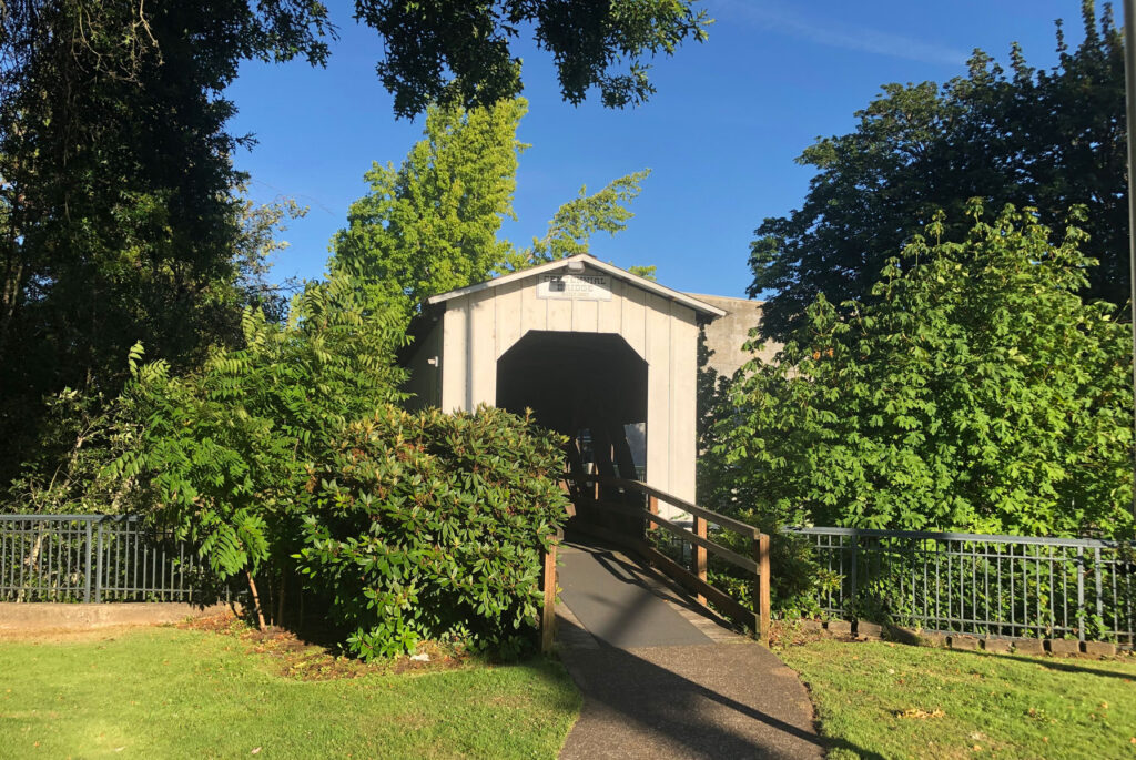 Centennial Bridge, Downtown Cottage Grove, Oregon