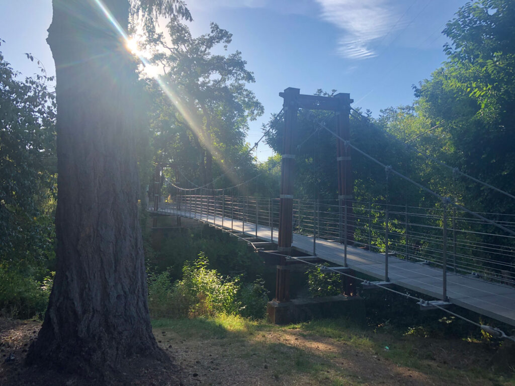 Swinging Bridge, Cottage Grove, Oregon