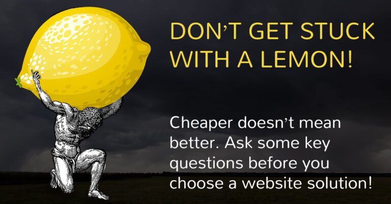 Don't Get Stuck With A Lemon