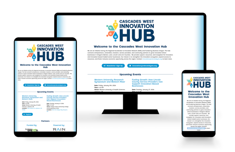 Cascades West Innovation Hub