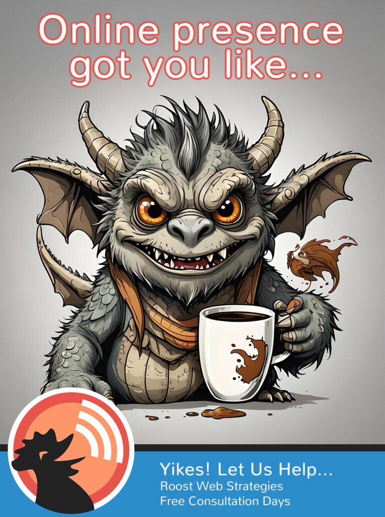 Online presence got you like...